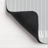 Tapis De Souris Écrans gris clair personnalisés (Coin)