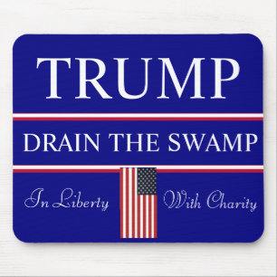 Tapis De Souris Écrasez le Trump SWAMP de Washington
