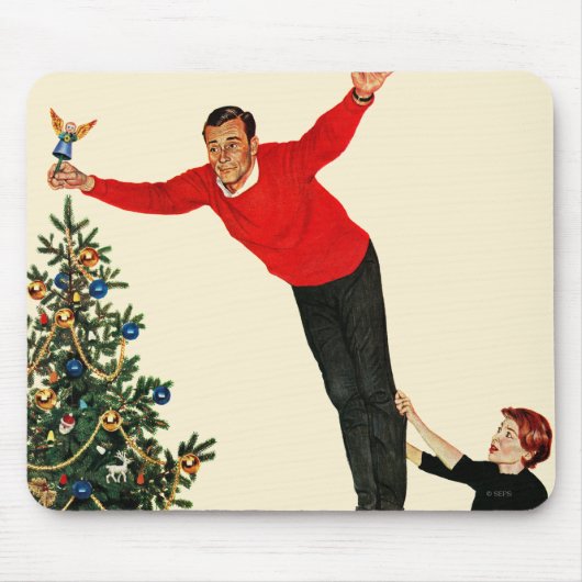 Tapis De Souris Écrimage de l'arbre (Devant)