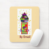 Tapis De Souris Écrire à tous par e-mail (Avec souris)