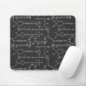 Tapis De Souris Écriture de formule chimique (Avec souris)
