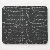 Tapis De Souris Écriture de formule chimique (Devant)
