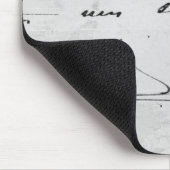 Tapis De Souris Écriture et signature (Coin)