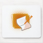 Tapis De Souris Écriture Lover (Devant)