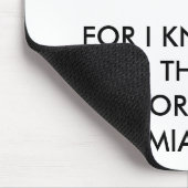 TAPIS DE SOURIS ÉCRITURE SAINTE MOUSEPAD (Coin)