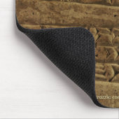Tapis De Souris "Écriture Sumérienne Cuneiform" Mousepad (Coin)
