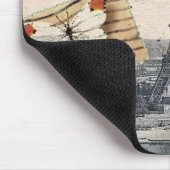 Tapis De Souris écritures postmark papillon Paris Effiel Tower (Coin)