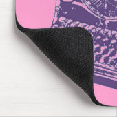 Tapis De Souris Écrivain violet Vintage (Coin)