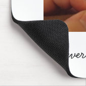 Tapis De Souris Écrivez chaque jour Mousepad, blanc (Coin)