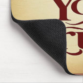 Tapis De Souris Écrivez Votre Vérité option 3 (Coin)
