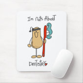 Tapis De Souris Écrous au sujet de l'art dentaire (Avec souris)