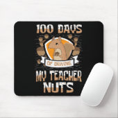 Tapis De Souris Écureuil 100 Jours De Conduite Mon Enseignant Nuts (Avec souris)