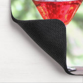 Tapis De Souris Écureuil buvant un cocktail (Coin)