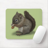 Tapis De Souris Écureuil de bébé (Avec souris)