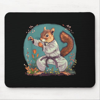 Tapis De Souris Écureuil de Judo Nature Taekwondo Karaté MMA Écure