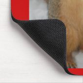Tapis De Souris Écureuil de Noël (Coin)
