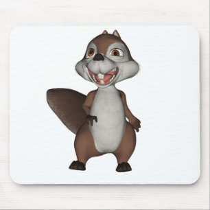 Tapis De Souris Écureuil espiègle Mousepad