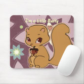 Tapis De Souris Écureuil Mousepad de Cutie (Avec souris)