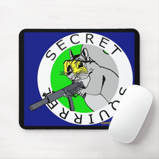 Tapis De Souris Écureuil secret Mousepad (Avec souris)