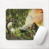 Tapis De Souris Eden Peinture Mousepad (Avec souris)