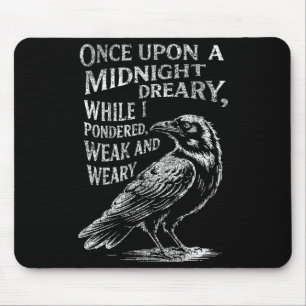 Tapis De Souris Edgar Allan E Em Le Corbeau Ligne Edgar Allan E Ca