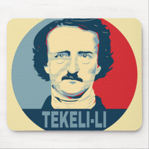 Tapis De Souris Edgar Allan Poe TEKELI-LI Style Hope