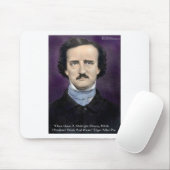 Tapis De Souris Edgar Allen Poe Citation "The Raven" Cadeaux et ca (Avec souris)