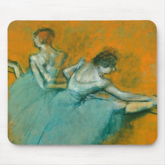 Tapis De Souris Edgar Degas Danseuses à la barre Impression : Art (Devant)
