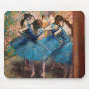Tapis De Souris Edgar Degas - Danseuses en bleu