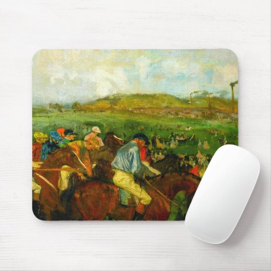 Tapis De Souris Edgar Degas Équitation (Avec souris)