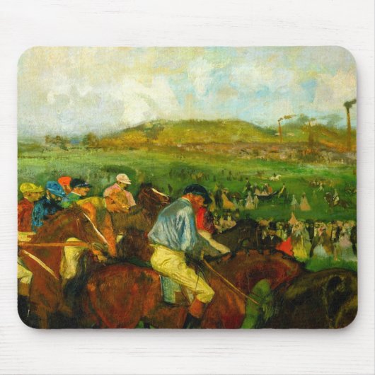 Tapis De Souris Edgar Degas Équitation (Devant)