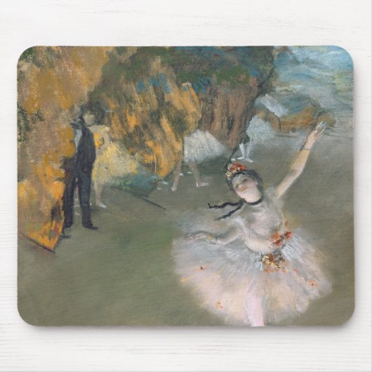 Tapis De Souris Edgar Degas | L'étoile ou la danseuse sur scène (Devant)