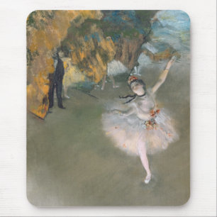 Tapis De Souris Edgar Degas L'étoile ou la danseuse sur scène