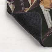 Tapis De Souris Edgar Degas | l'orchestre d'opéra, c.1870 (Coin)