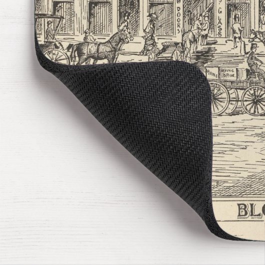 Tapis De Souris Édifice WC Simond à Brandon (Coin)