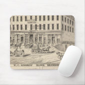 Tapis De Souris Édifice WC Simond à Brandon (Avec souris)