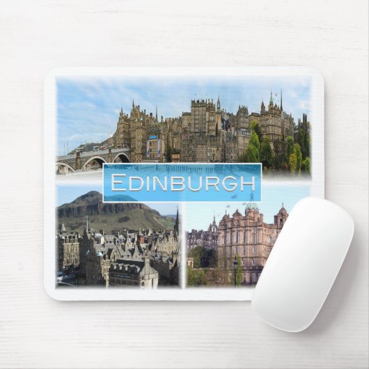 Tapis De Souris Edimbourg Écosse (Avec souris)