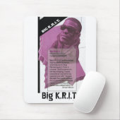 Tapis De Souris Édition limitée grand K.R.I.T. Mousepads (Avec souris)