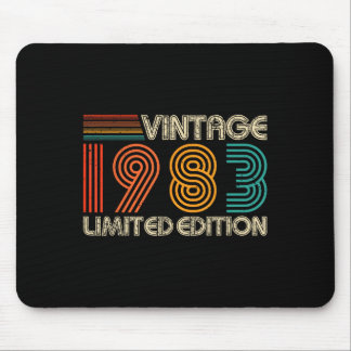 Tapis De Souris Édition limitée vintage 1983 Clic 1983 Hommes Femm