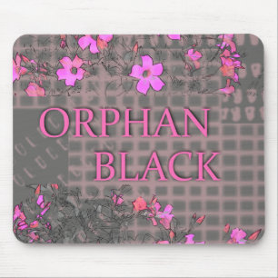 Tapis De Souris Édition orpheline florale de Noir-Alison