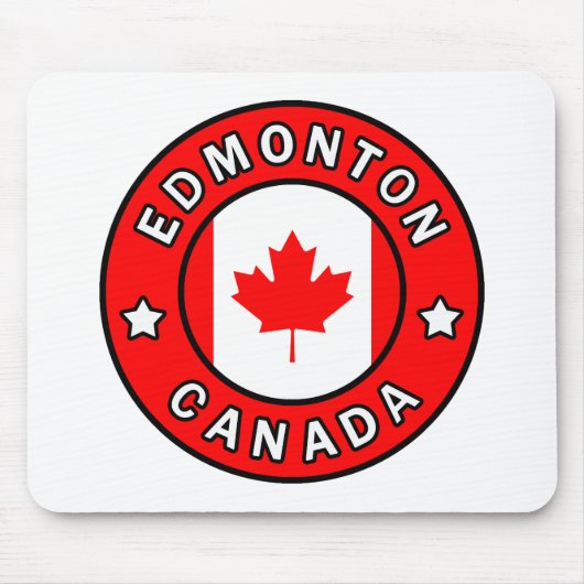 Tapis De Souris Edmonton Canada (Devant)