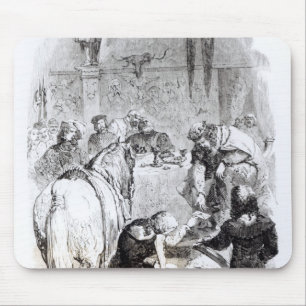 Tapis De Souris Edouard II et le troubadour