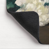 Tapis De Souris Edouard Manet - Branche des pivoines blanches, sec (Coin)