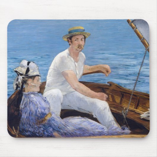 Tapis De Souris Edouard Manet - En bateau (Devant)