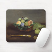 Tapis De Souris Edouard Manet - Panier de fruits (Avec souris)
