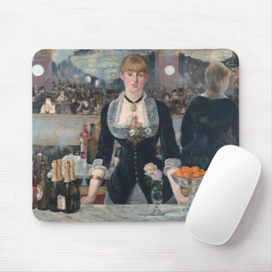 Tapis De Souris Edouard Manet's A Bar (Avec souris)