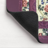 Tapis De Souris Édredon floral Mousepad (Coin)