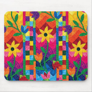 Tapis De Souris Édredon Mousepad de tournesol
