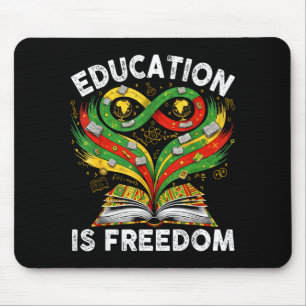 Tapis De Souris Éducation sur l'histoire noire est des livres de l