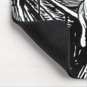 Tapis De Souris Edvard Munch - La lithographie de cri (Coin)